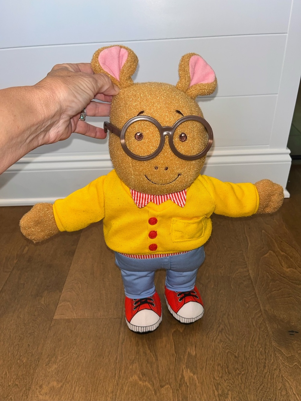 Arthur: Playskool - Arthur Read / Plush Talking Doll PBS Kids Vintage 1996 16”